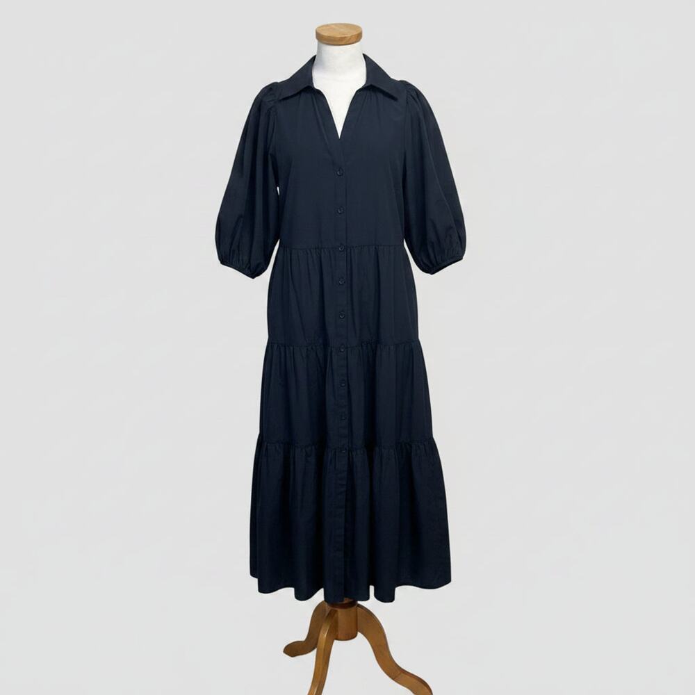 Brochu Walker navy Antigua dress, size M